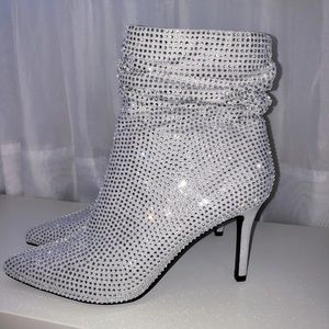 Nine West Rhinestone Ankle Boot | Brand New / Never Worn